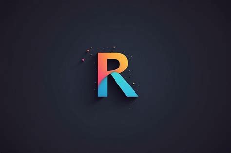 Premium Photo Creative Initial Letter R Logo Design Vector Graphic