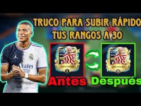 Como Subir M S R Pido Los Rangos De Mis Jugadores Bien Explicado Fifa