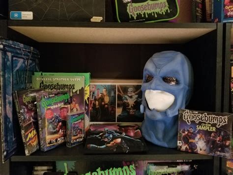 The Masked Mutant shelf! My favorite book & character. : r/GooseBumps