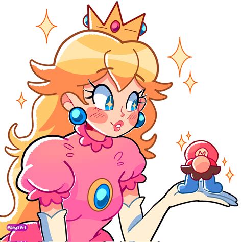 Princess Peach Super Mario Bros Image By Manysart1 4022347