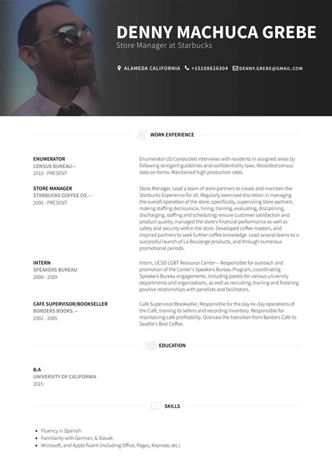 Enumerator Resume Samples And Templates Visualcv