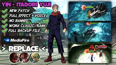 TERBARU Yin Jujutsu Kaisen Itadori Yuji Skin Script No Password