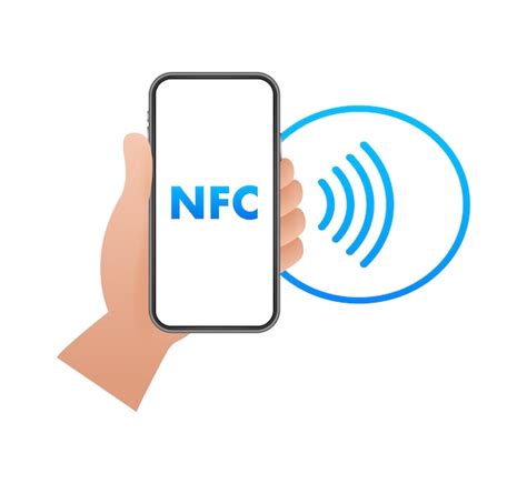 Logo De Signe De Paiement Sans Fil Sans Contact Technologie Nfc