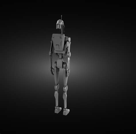 Free Stl File B1 Battle Droid Star Wars 🤖 ・object To Download And To 3d