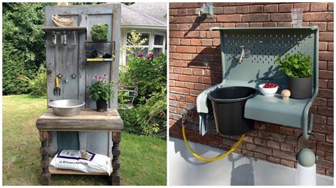 Garden And Backyard Ideas Outdoor Wash Basins 40 Examples From