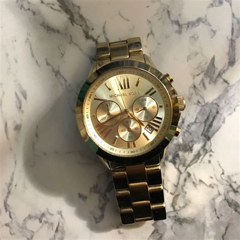 Michael Kors gold watch | Gold michael kors watch, Michael kors ...