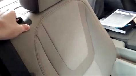 How To Fold Down Chevrolet Volt Rear Seat Youtube