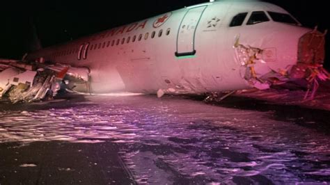 Air Canada Flight 624 Crash Landing In Halifax Cbc News