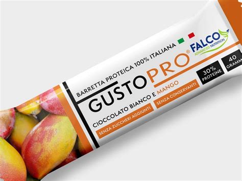 GustoPro Barretta Proteica Gusto Mango FalcoFood