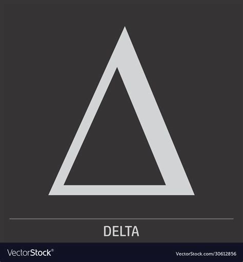 Delta Greek Symbol