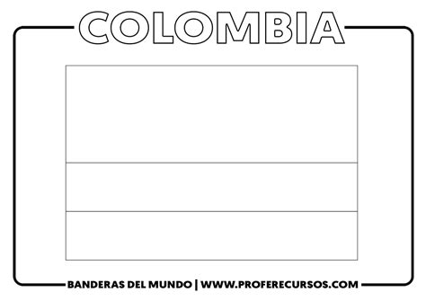 Banderas De Países Para Colorear Para Imprimir