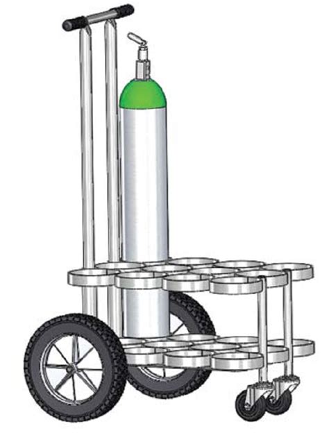 Ml6 12 Oxygen Cylinder Cart Free Shipping