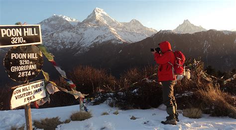 Ghorepani Poonhill Trekking Cost Route Weather