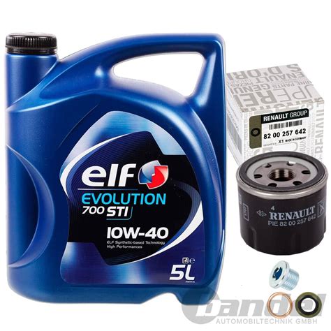 ORGINAL RENAULT ÖLFILTER 10W40 ÖL 1 2 TWINGO 1 2 CLIO 3 MODUS KANGOO