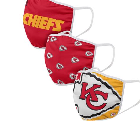 Kansas City Chiefs face masks are the perfect accessory for fans