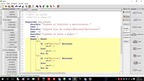 Algoritmo Ejercicios Con Condicionales Pseint Principios De Hot Sex