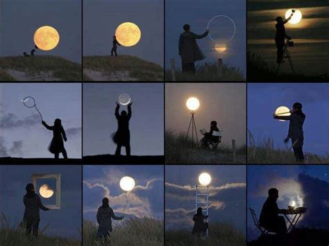 Creative Moon Picts Moon Photography Moon Art Art