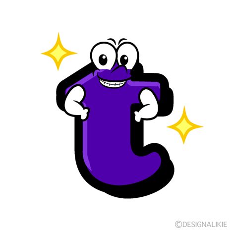 Free Glitter T Cartoon Character Clipart Charatoon