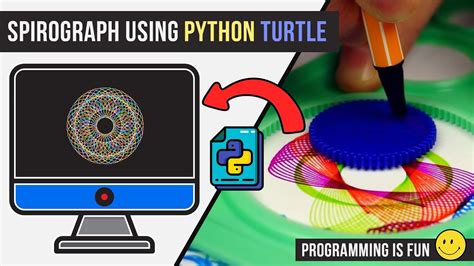 Spirograph Using Python Turtle Programmingisfun Exe Youtube