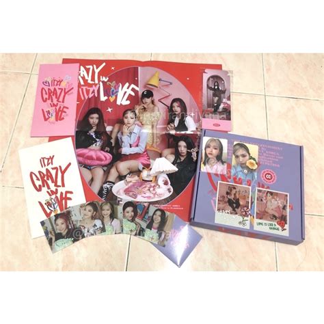 Wts Itzy Crazy In Love Cil Unsealed Album Ryujin Version Full Set