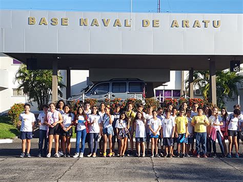 Alunos Visitam Base Naval De Aratu Marinha Do Brasil