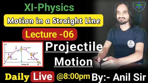 Class 11 Physics Motion In A Plane Projectile Motion Part 1 Ncert