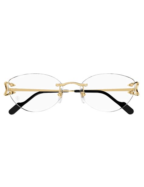 Lunettes De Vue Cartier Core Range Ct O Couleur De Monture Dor