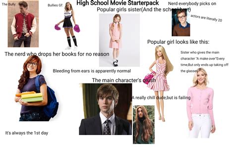 High School Movies Starterpackremastered Rstarterpacks Starter