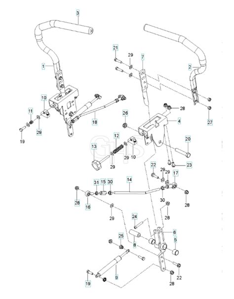 Husqvarna M Zt61 Bf Steering GHS