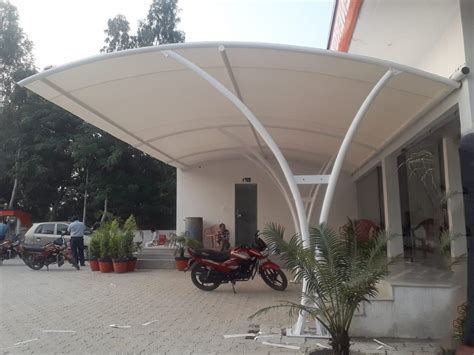 Car Parking Tensile Structure Paint Coated At Rs 350 Square Feet In