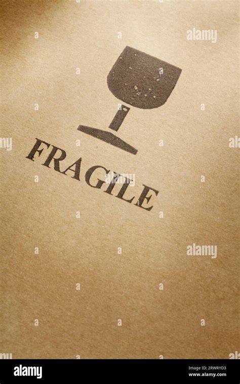 Fragile Symbol Hi Res Stock Photography And Images Alamy