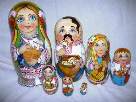 Творческая мастерская Виктории: Украинские матрешки