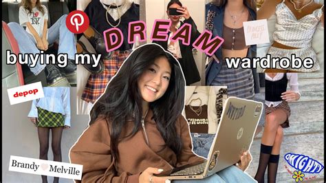 Buying My DREAM Wardrobe Online Shop W Me Fall Pt1 YouTube