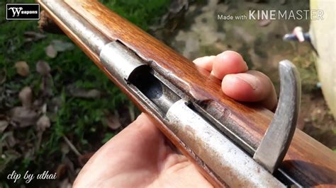 .22 LR Homemade Gun ปืนลูกกรด อย่างง่าย - YouTube