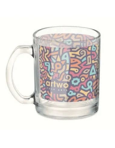 Taza Cristal Sublima Ml Mo