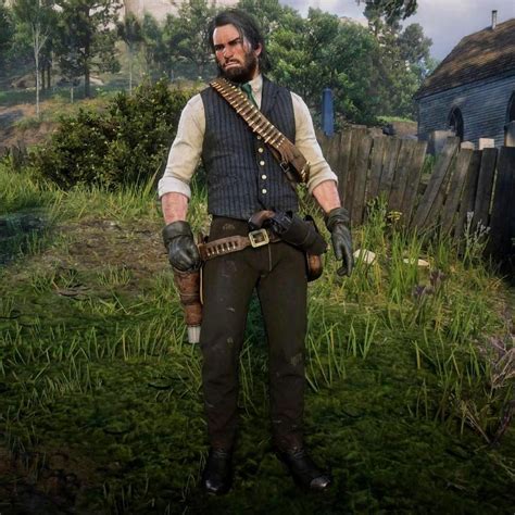 My Rdr1 Cover Art Outfit For John Rreddeadredemption