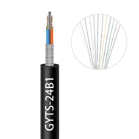 FTTH Self Supporting Aerial ADSS Outdoor Armored Fiber Optic Cable