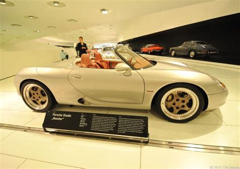 Porsche Boxster 986 Original Concept Car At The Porsche Museum Vw Porsche