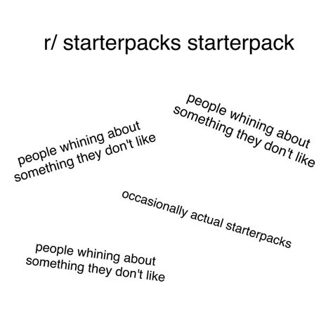 R Starterpacks Starterpack R Starterpacks