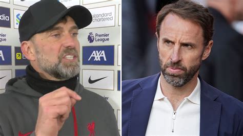 Jurgen Klopp Calls Out Gareth Southgate With Brutal Message On Live Tv