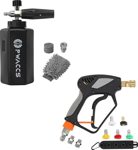 Amazon Pwaccs Foam Cannon For Pressure Washer L Adjustable Car