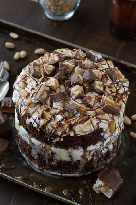 Snickers Bar Ice Cream Cake Ice Cream Cake Carvel Ice Cream Cake Ice Cream Cake Recipe