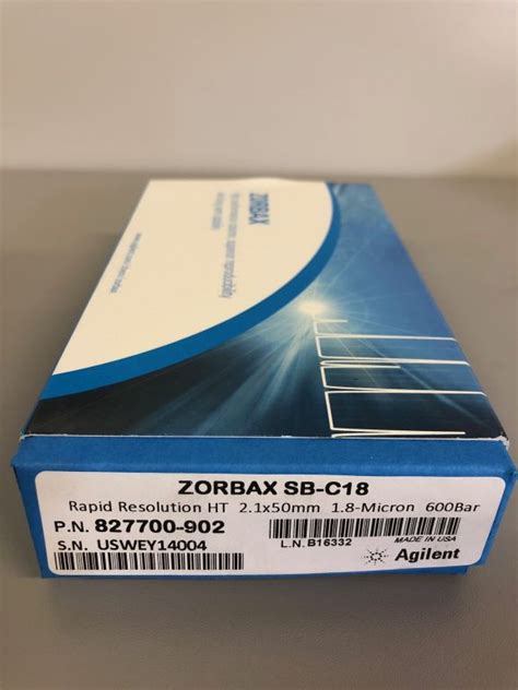 Labstuff Eu Agilent Zorbax Stablebond C X Mm