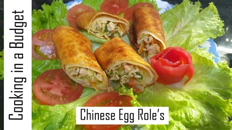 Ramzan Special Crispy And Tasty Chinese Egg Rolls Youtube