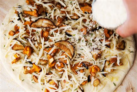 Wild Mushroom Pizza Recipe Use Real Butter