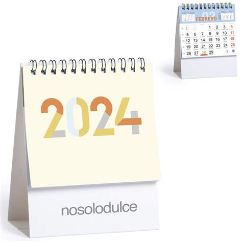 Calendario Sobremesa Triangular Estrecho Personalizado Desde