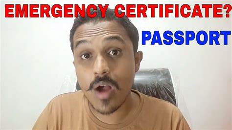 How To Get Passport If You Return To India On Emergency Certificate All Info Hindi Youtube