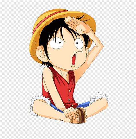 One Piece Monkey D Luffy Sitting Illustration Monkey D Luffy Gol D