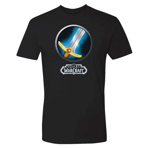 world  warcraft warrior  shirt blizzard gear store