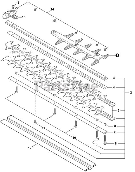 Echo Shc 225 S Echo Shaft Hedge Clipper Sn U58413001001 U58413999999 Cutters Parts Lookup